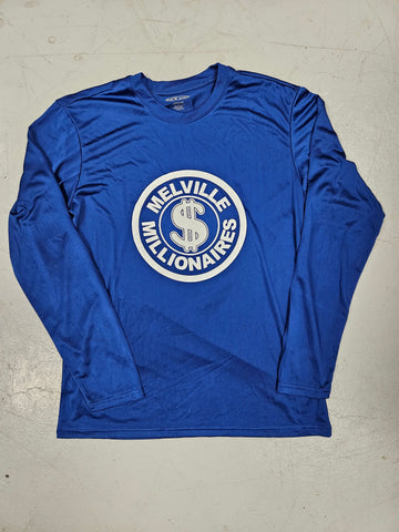 Millionaires Hockey Moisture Wicking Long Sleeve T-Shirt
