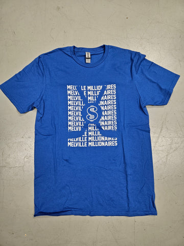 Millionaires  $ Sticks- Royal Blue T-shirt
