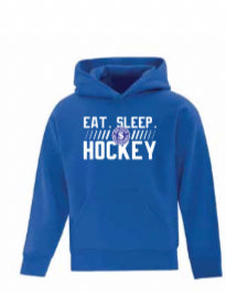 Youth Eat, Sleep, Hockey Hoodie
