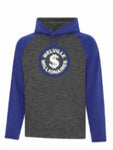 Classic Logo Two Tone Hoodie